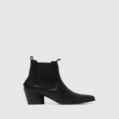 Black Fly London Chelsea Women's Ankle Boots | USA25IRCB