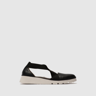 Black Fly London Elasticated Women's Trainers | USA14LPGO