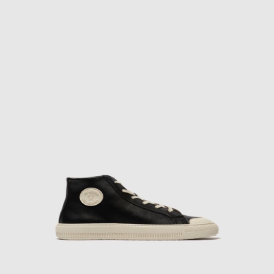 Black Fly London Hi-Top Women's Trainers | USA54IJZW