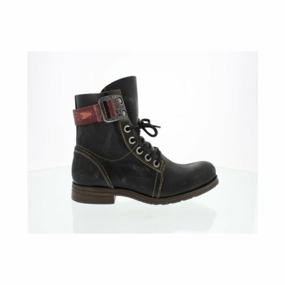 Black Fly London Lace Up Stay Women's Ankle Boots | USA84GYRP