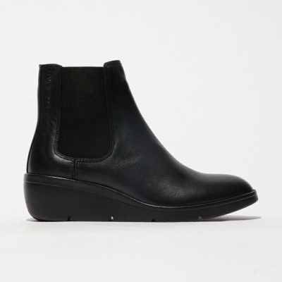 Black Fly London Pull On Women's Ankle Boots | USA26THXJ