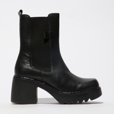 Black Fly London Pull On Women's Ankle Boots | USA29NLSG