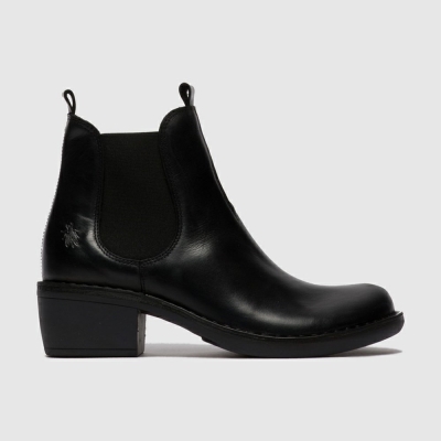 Black Fly London Pull On Women's Ankle Boots | USA31UASD