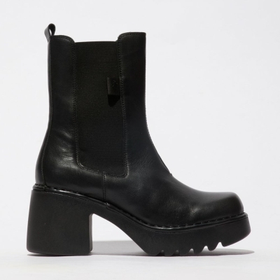 Black Fly London Pull On Women's Ankle Boots | USA43FEGA