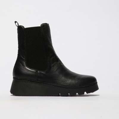 Black Fly London Pull On Women's Ankle Boots | USA59AHON