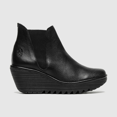 Black Fly London Pull On Yoss Women's Ankle Boots | USA26QTRY