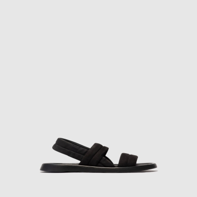 Black Fly London Sling-Back Women's Sandals | USA83BHOX