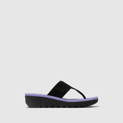 Black Fly London Slip-on Women's Mules | USA96PINY