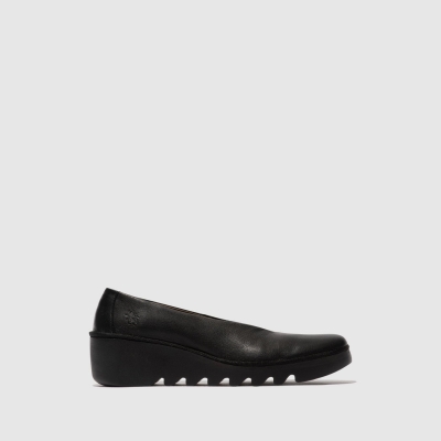 Black Fly London Slip-on Women's Shoes | USA46VERG