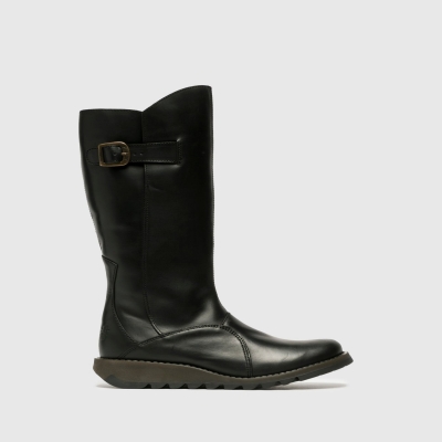 Black Fly London Zip Up MES 2 Women's Boots | USA13FUKO