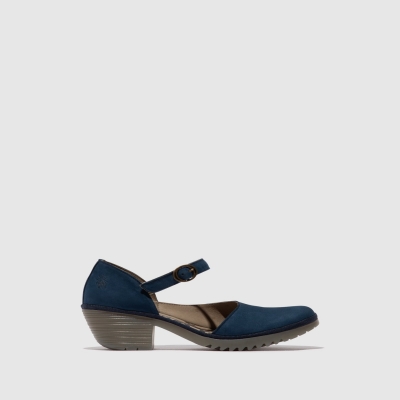 Blue Fly London Buckle Women's Sandals | USA45XEWC