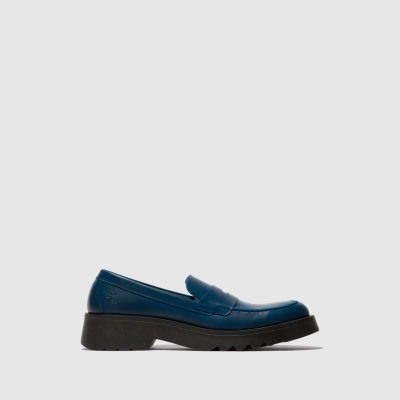 Blue Fly London Slip-on Women's Loafers | USA45YUVF