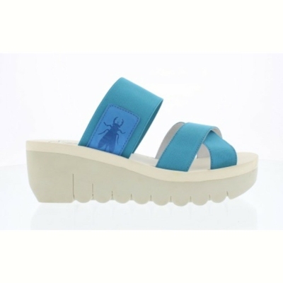 Blue Fly London Upper Leather Women's Sandals | USA70XAFH