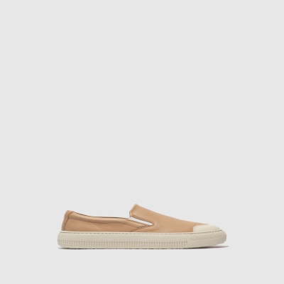 Brown Fly London Slip-on Women's Trainers | USA86QXME