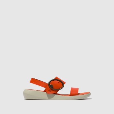 Coral Fly London Sling-Back Women's Sandals | USA03MORV