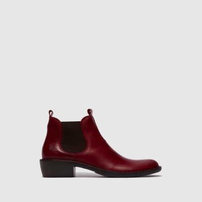 Red Fly London Chelsea Women's Ankle Boots | USA32KITV