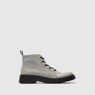 Silver Fly London Lace-up Women's Ankle Boots | USA98DTAQ