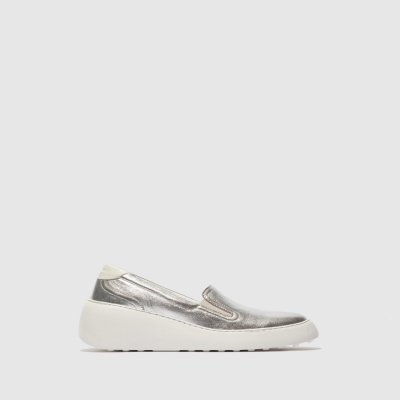 Silver Fly London Slip-on Men's Trainers | USA34KZWX