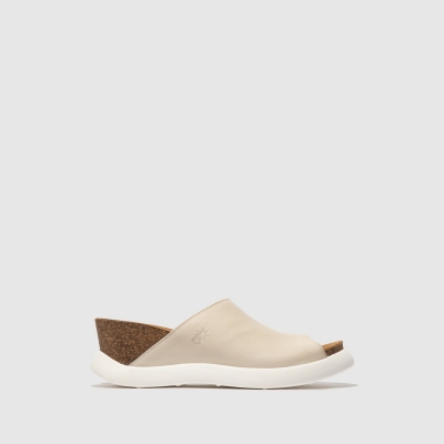 White Fly London Slip-on Women's Mules | USA38BDLM