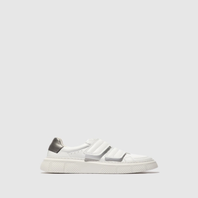 White Fly London Velcro Men's Trainers | USA06ECMJ