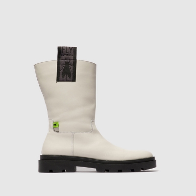 White Fly London Zip Up Women's Boots | USA20KXCO