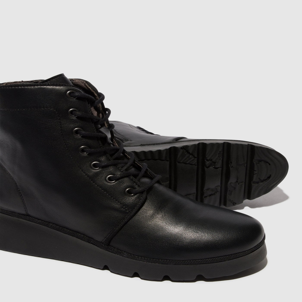 Black Fly London BLACK Women's Ankle Boots | USA21KIJY