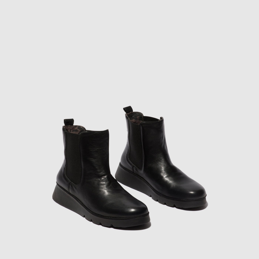 Black Fly London BLACK Women's Ankle Boots | USA50ZERQ