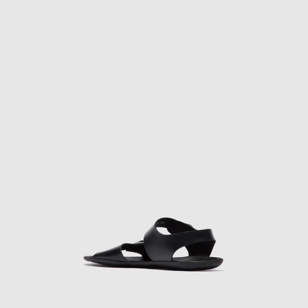 Black Fly London Buckle BRIDLE Women's Sandals | USA56SHCR