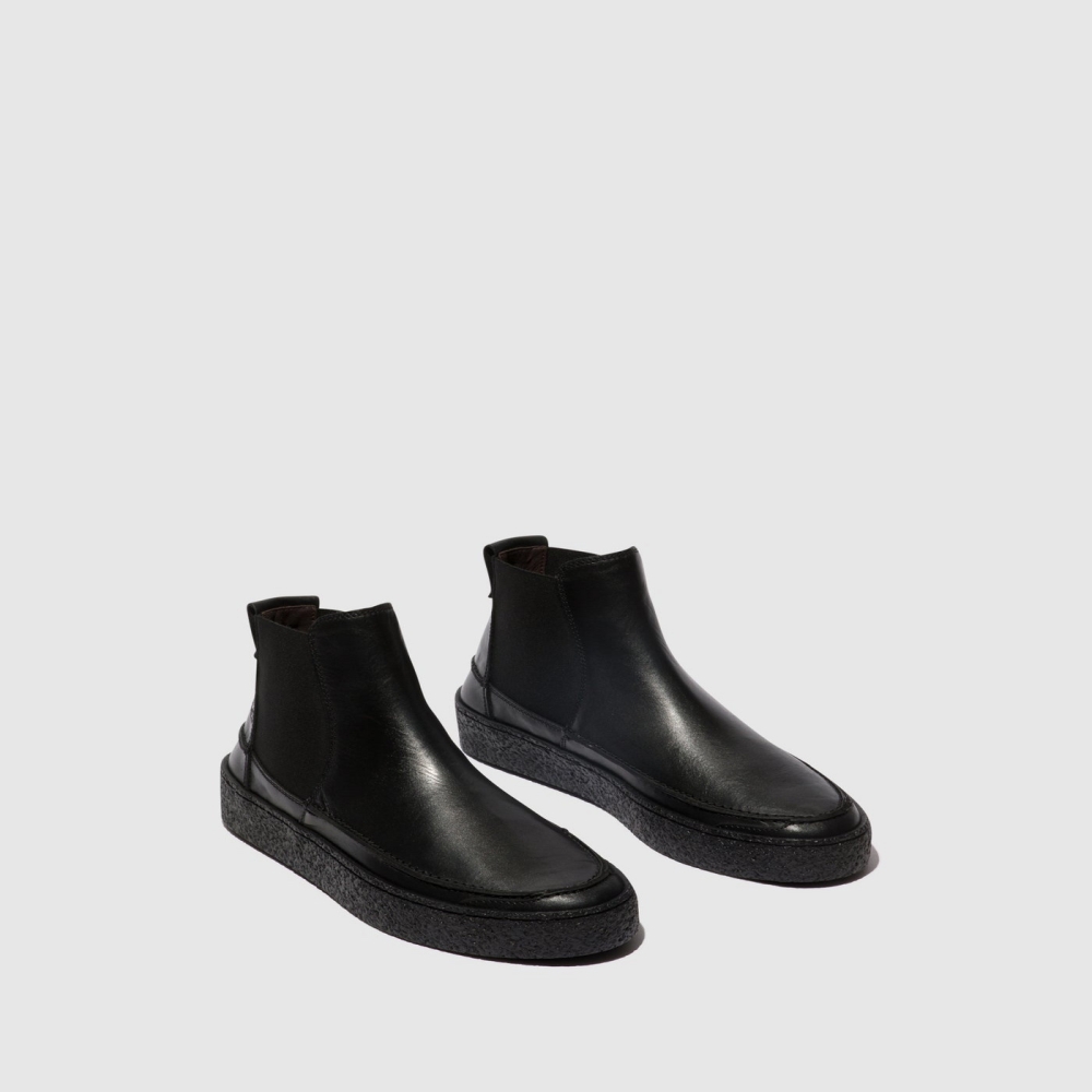 Black Fly London Chelsea Men's Ankle Boots | USA94TLJE