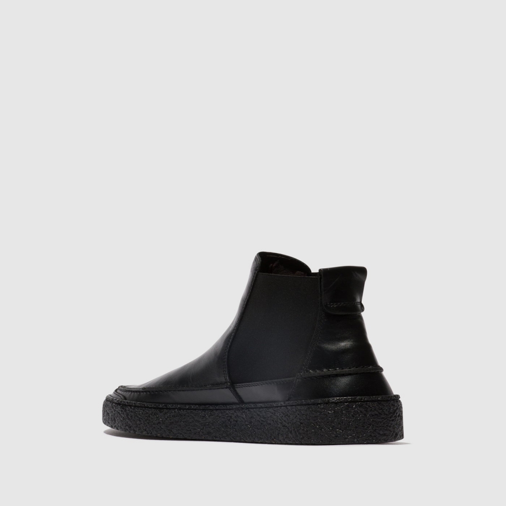 Black Fly London Chelsea Men's Ankle Boots | USA94TLJE