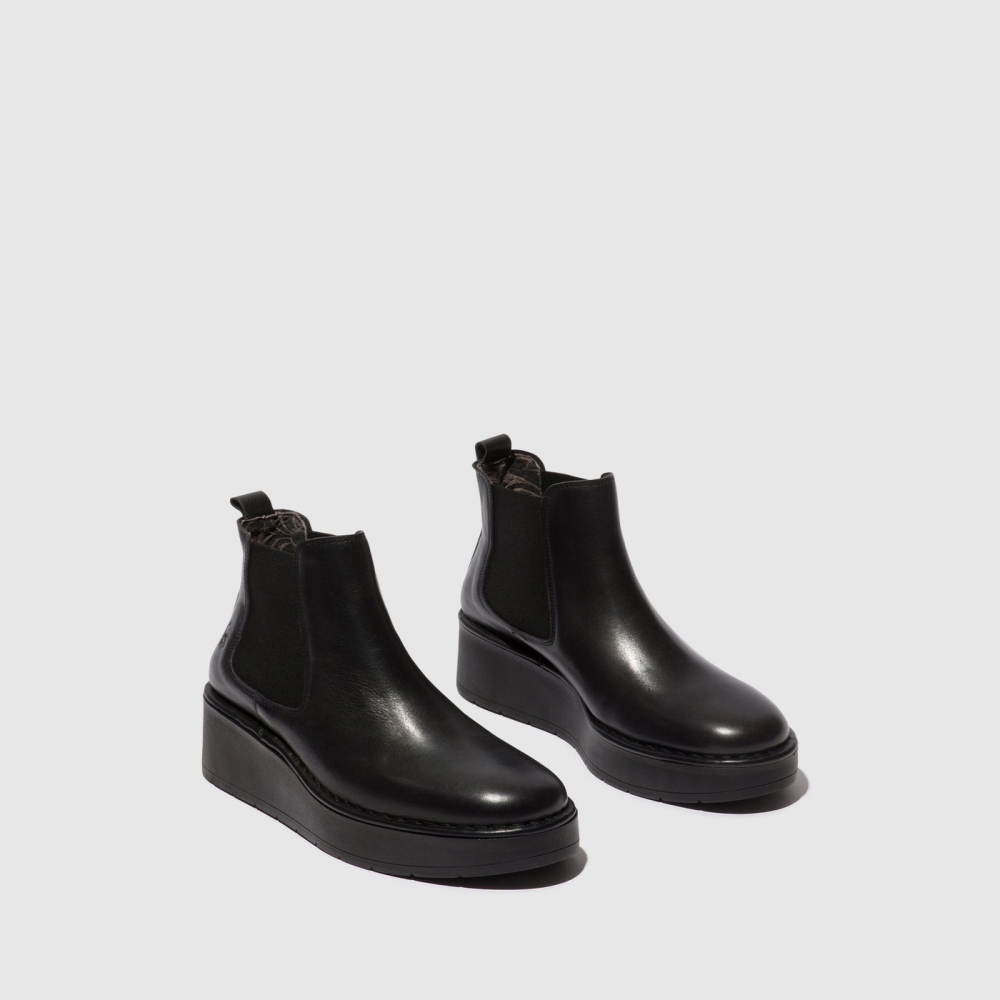 Black Fly London Chelsea Women's Ankle Boots | USA09TEYH