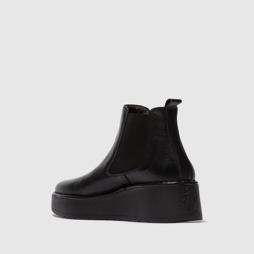 Black Fly London Chelsea Women's Ankle Boots | USA09TEYH