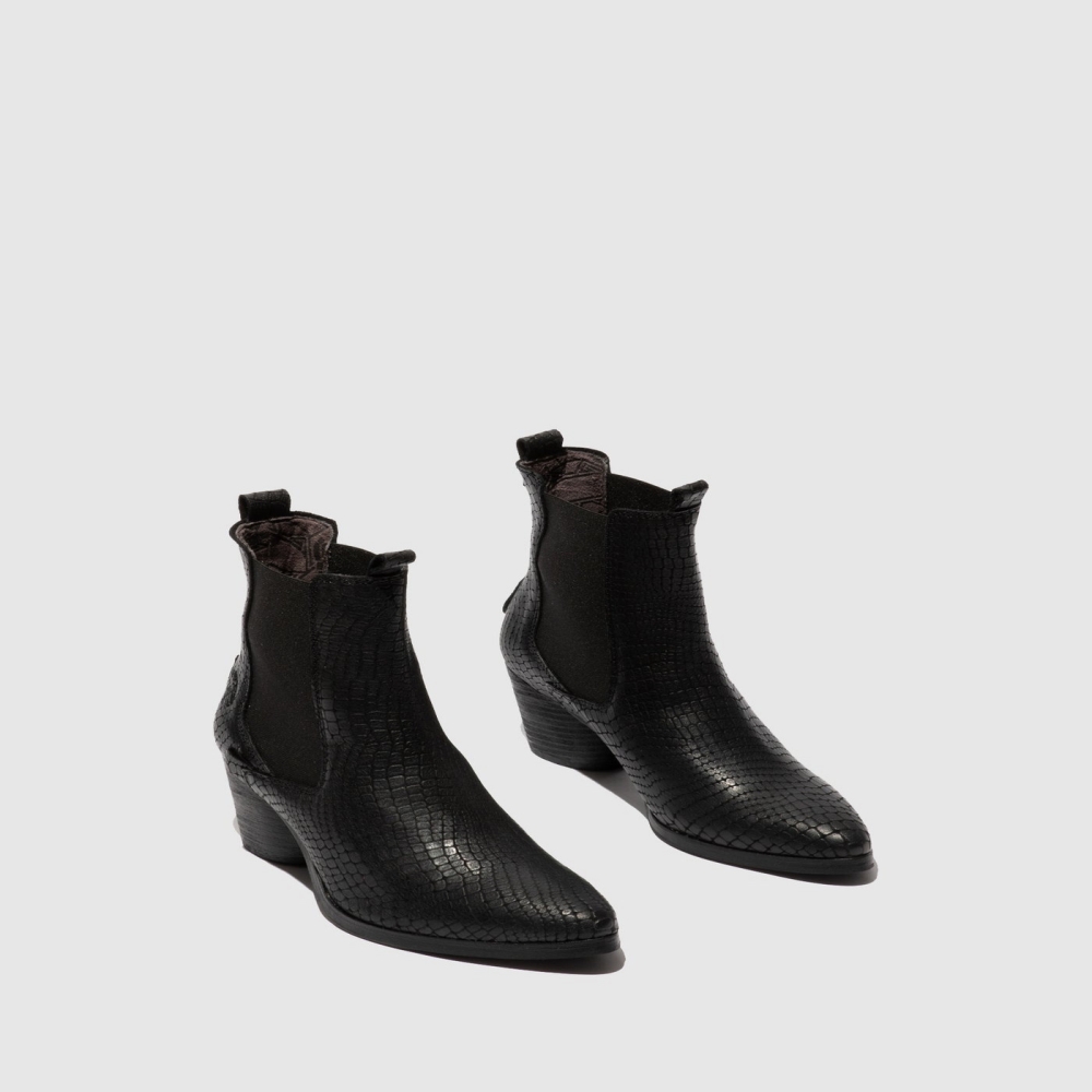 Black Fly London Chelsea Women's Ankle Boots | USA25IRCB