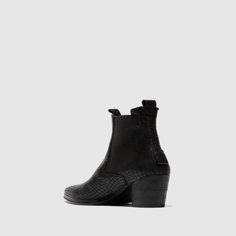 Black Fly London Chelsea Women's Ankle Boots | USA25IRCB