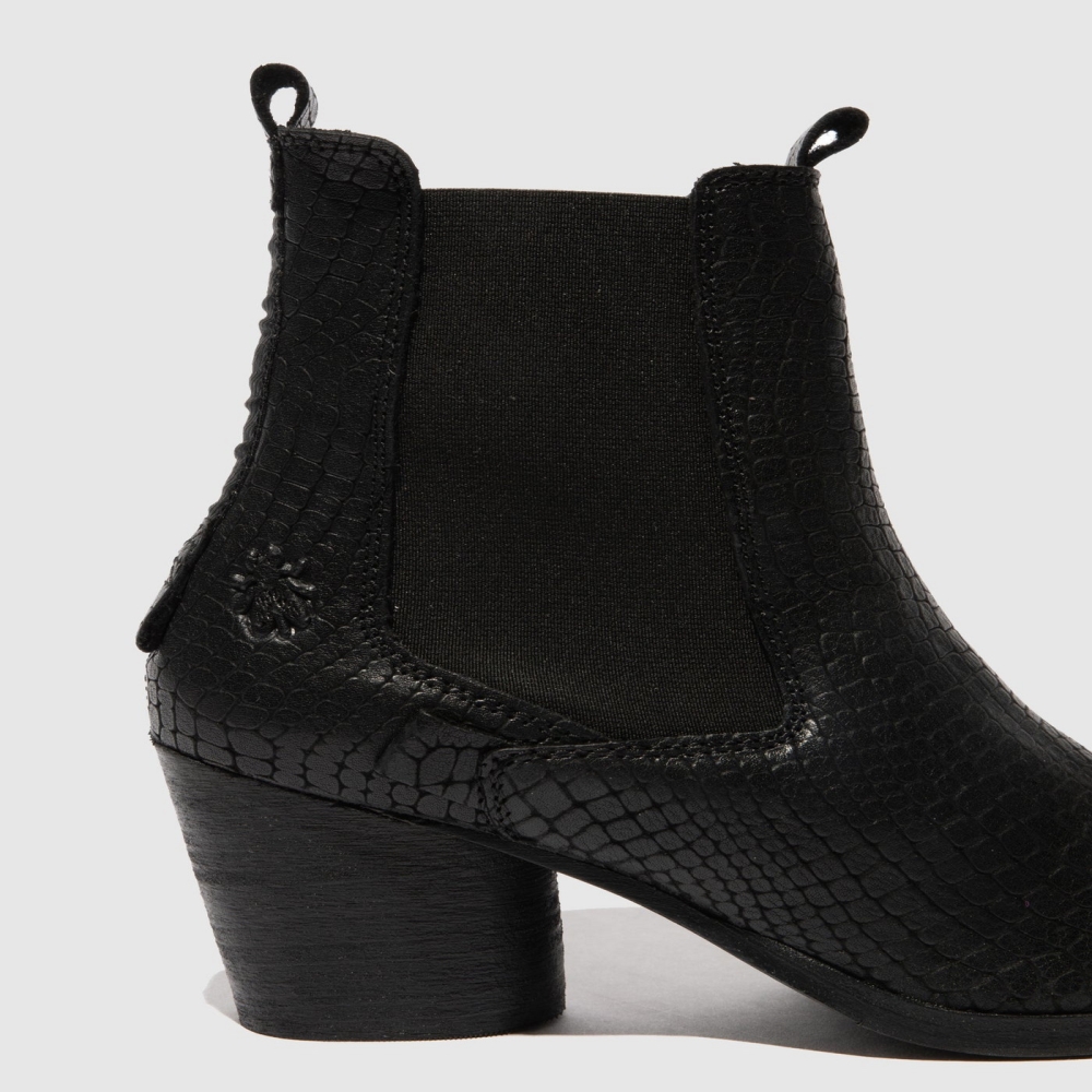 Black Fly London Chelsea Women's Ankle Boots | USA25IRCB