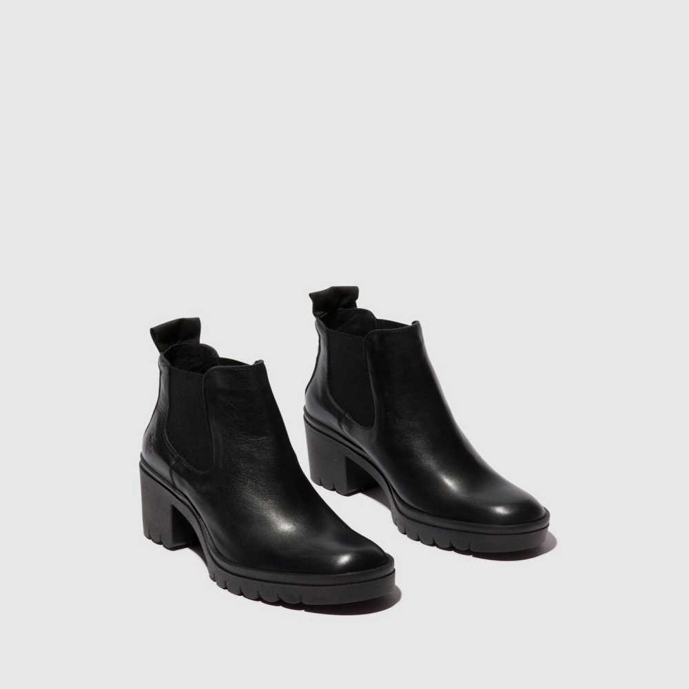 Black Fly London Chelsea Women's Ankle Boots | USA57JUSQ