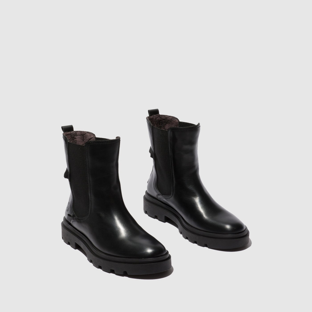 Black Fly London Chelsea Women's Boots | USA71PURT