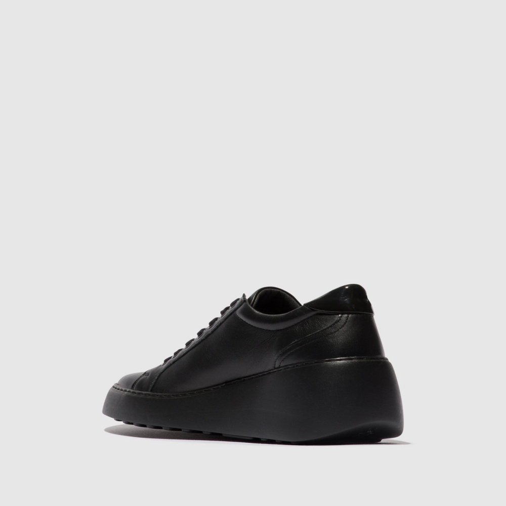 Black Fly London Lace-up Women's Trainers | USA18TPWE