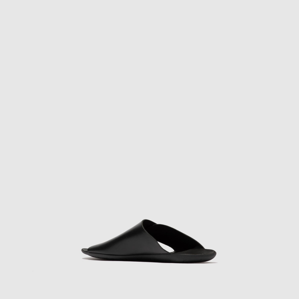 Black Fly London Open Toe Women's Mules | USA54CILR