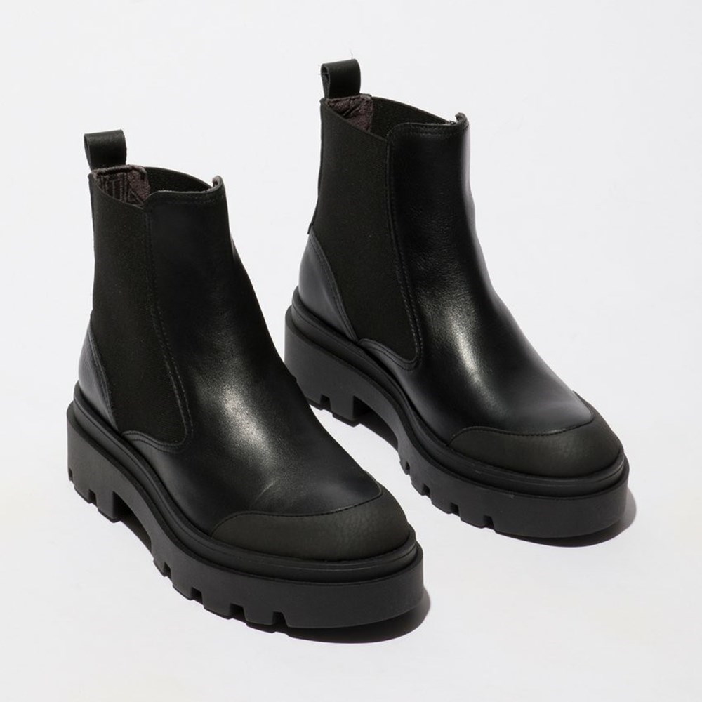 Black Fly London Pull On Women's Ankle Boots | USA20BPTC