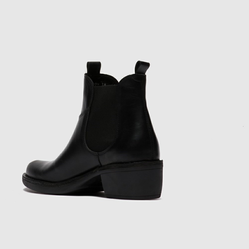 Black Fly London Pull On Women's Ankle Boots | USA31UASD