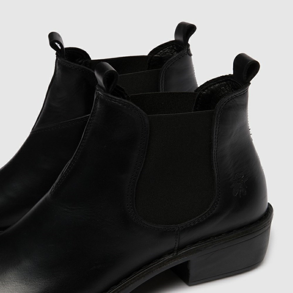 Black Fly London Pull On Women's Ankle Boots | USA31UASD