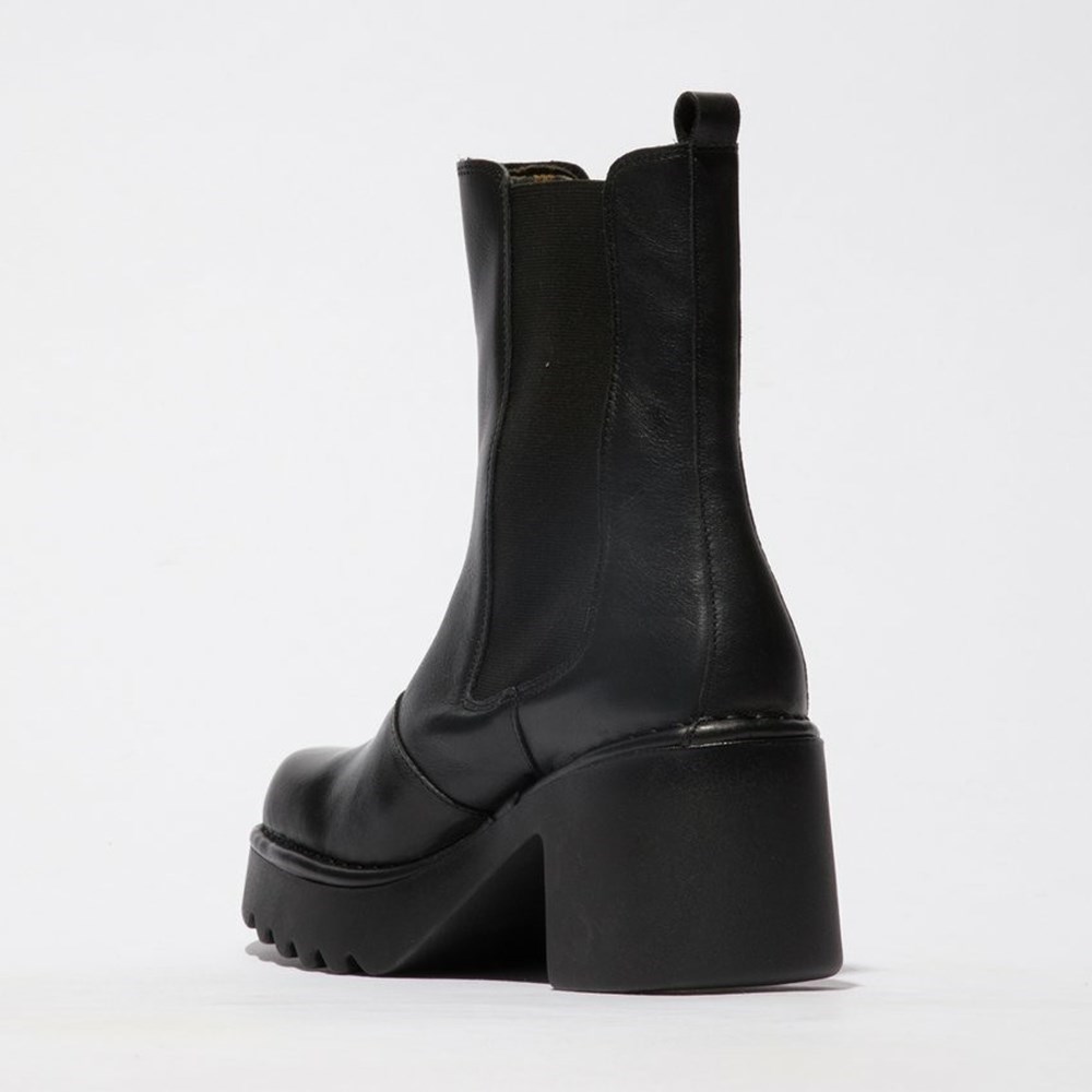 Black Fly London Pull On Women's Ankle Boots | USA43FEGA