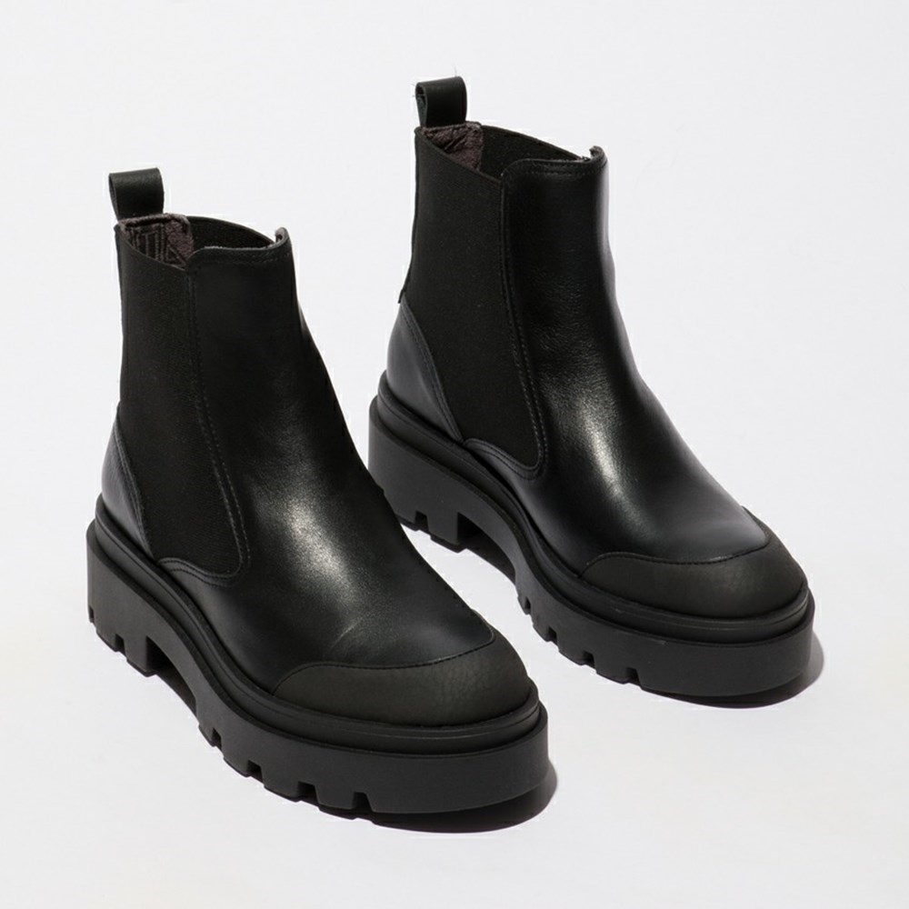 Black Fly London Pull On Women's Ankle Boots | USA70JHPN