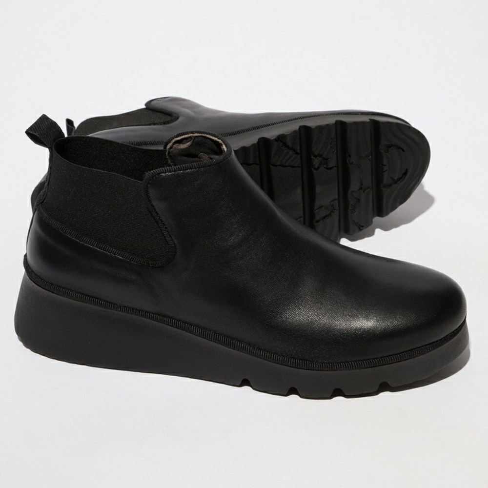 Black Fly London Pull On Women's Ankle Boots | USA91XKQZ