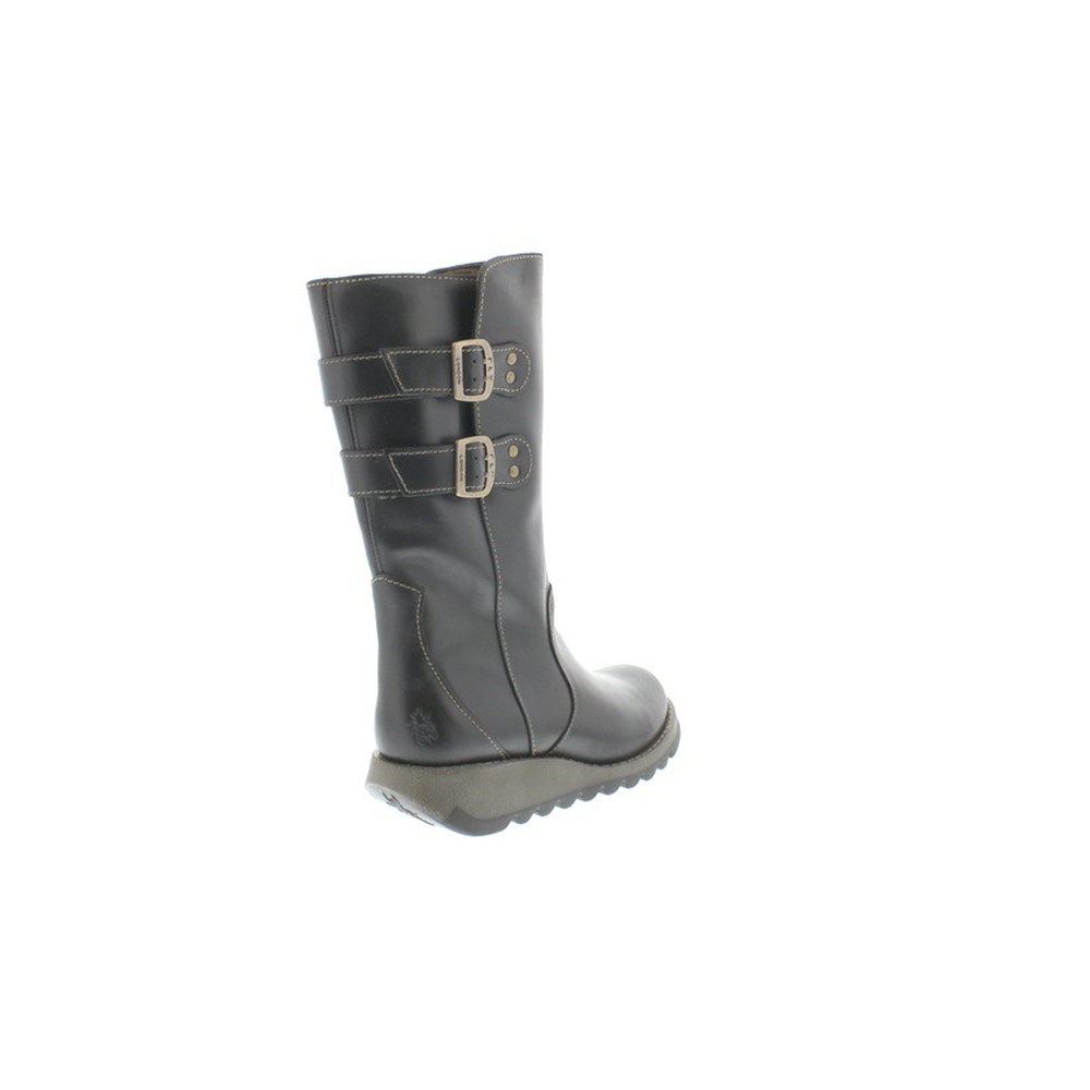 Black Fly London Side Zip suli Women's Mid Calf Boots | USA72ISYX