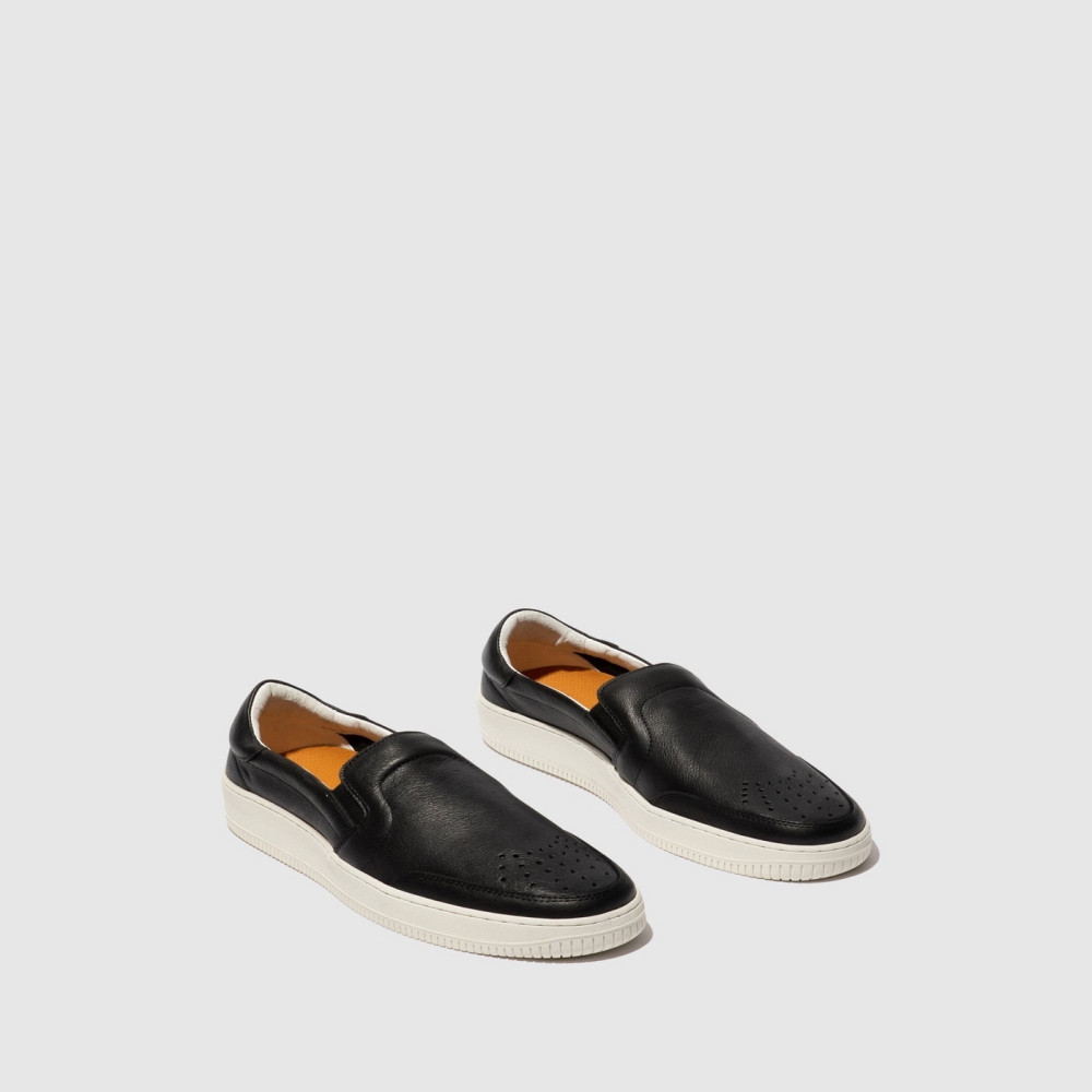 Black Fly London Slip-on Men's Trainers | USA12KTOZ