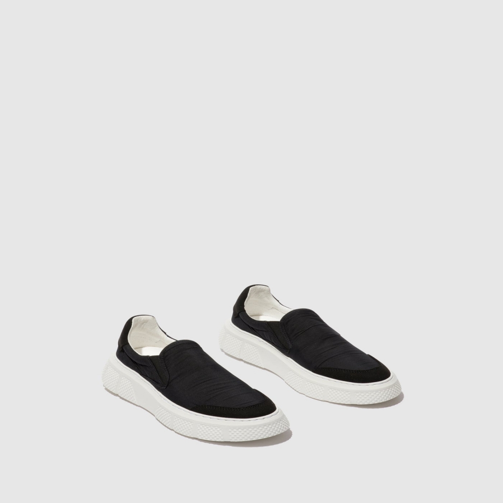 Black Fly London Slip-on Men's Trainers | USA58DZFU