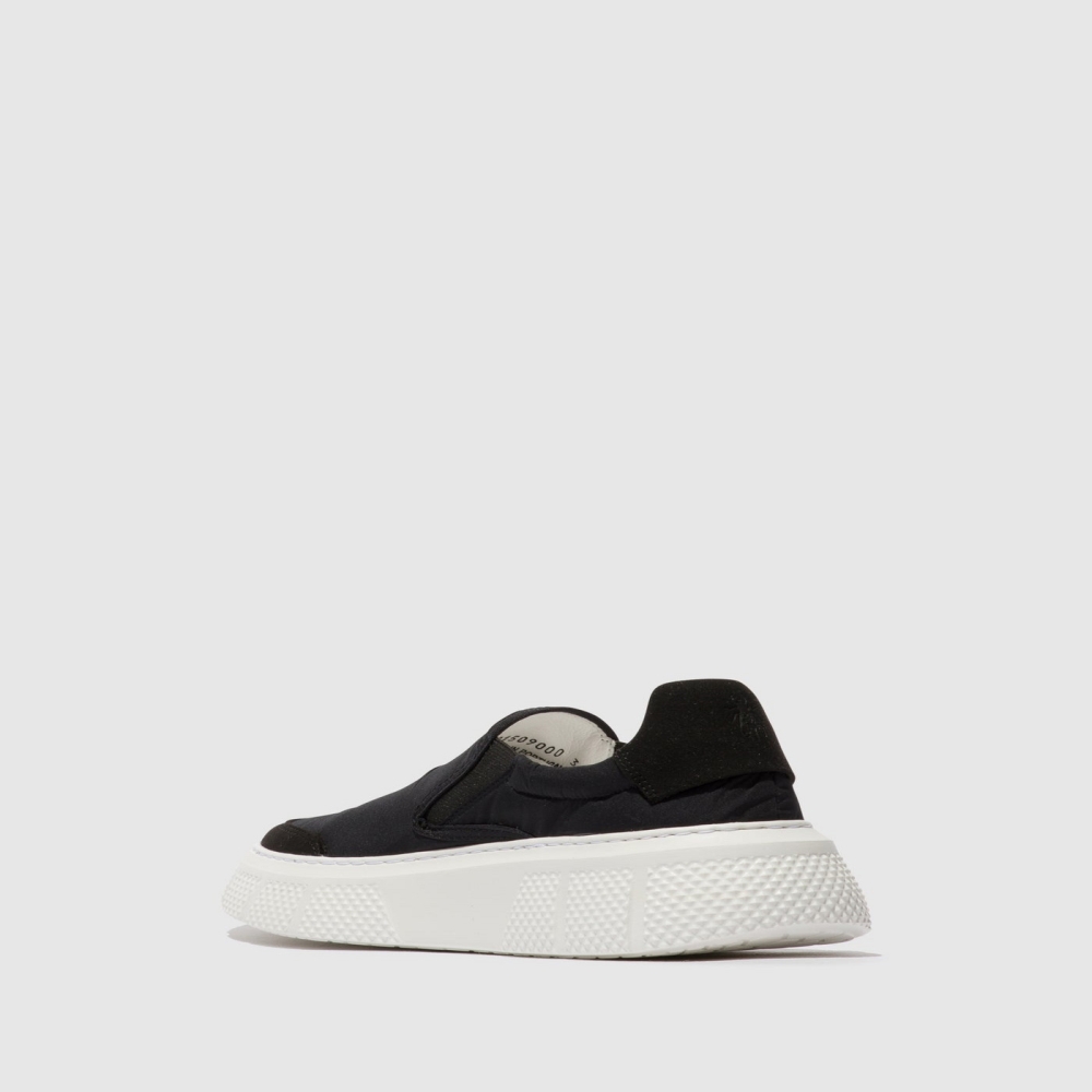 Black Fly London Slip-on Men's Trainers | USA58DZFU