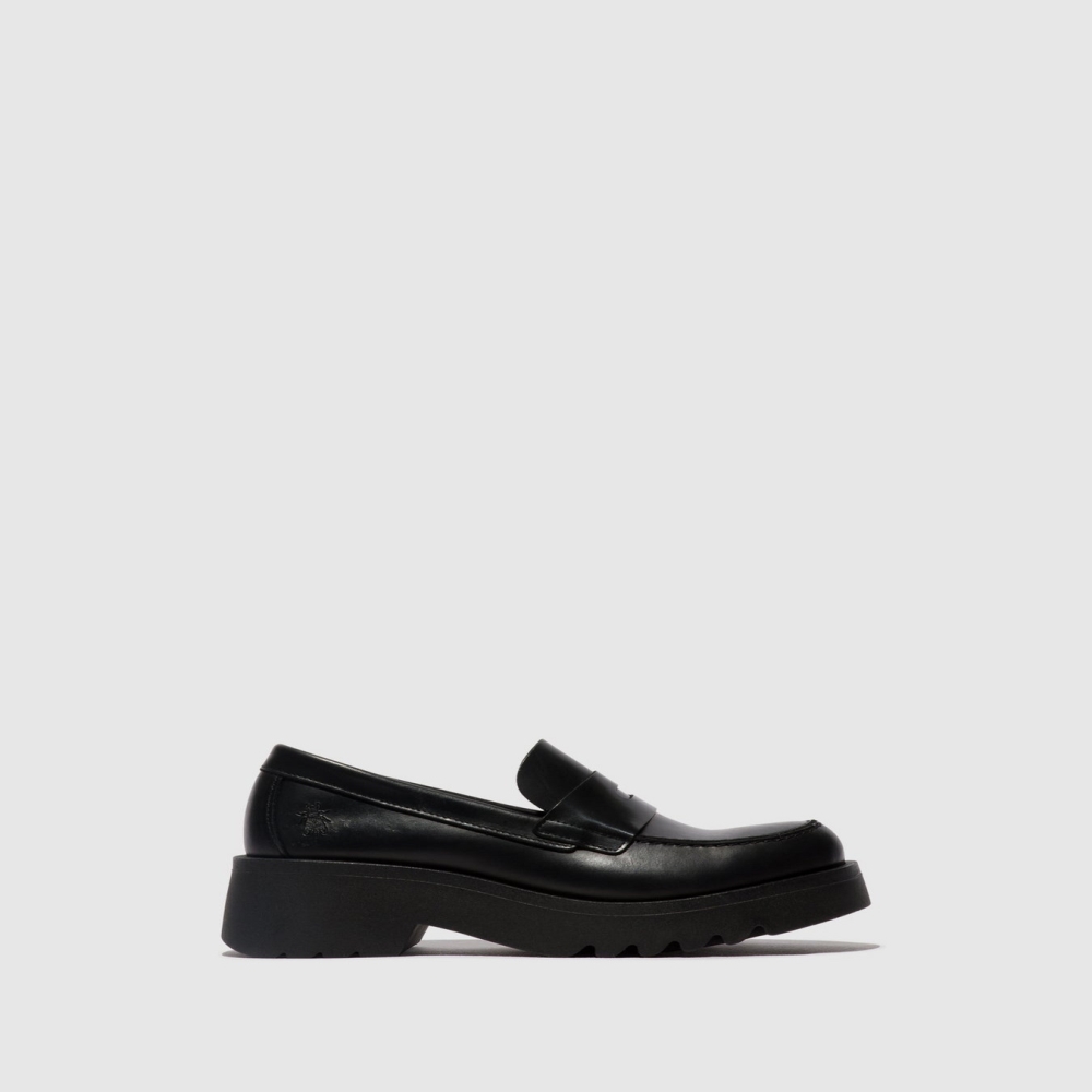 Black Fly London Slip-on Women\'s Loafers | USA26AMDI